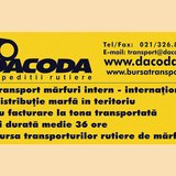 Dacoda - transport international, intracomunitar de marfa